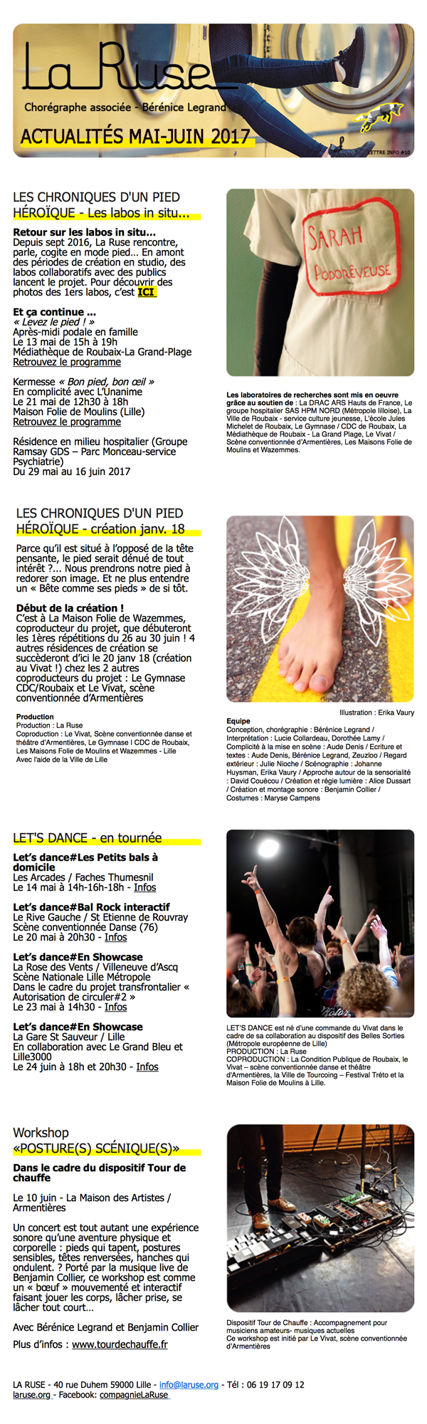 Lettre d’informations 10 La Ruse Lettre d’informations 10 La Ruse